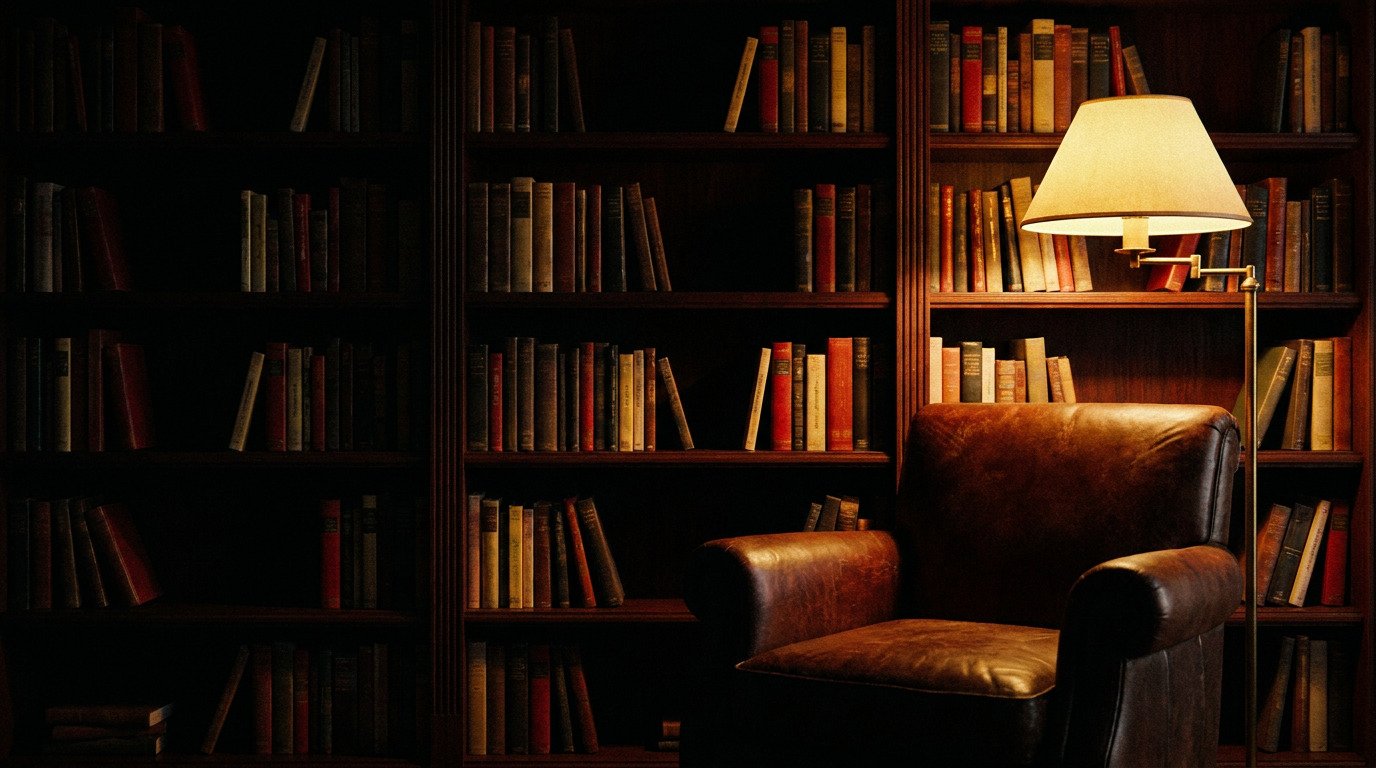 Create a rich, book-filled home with deep colors, antique textures and warm lighting. Practical palette, furniture and styling ideas you can use today.