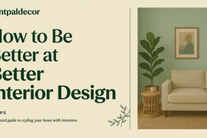 How to Be Better at Interior Design Mintpaldecor