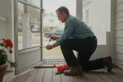 How to Repair a Screen Door
