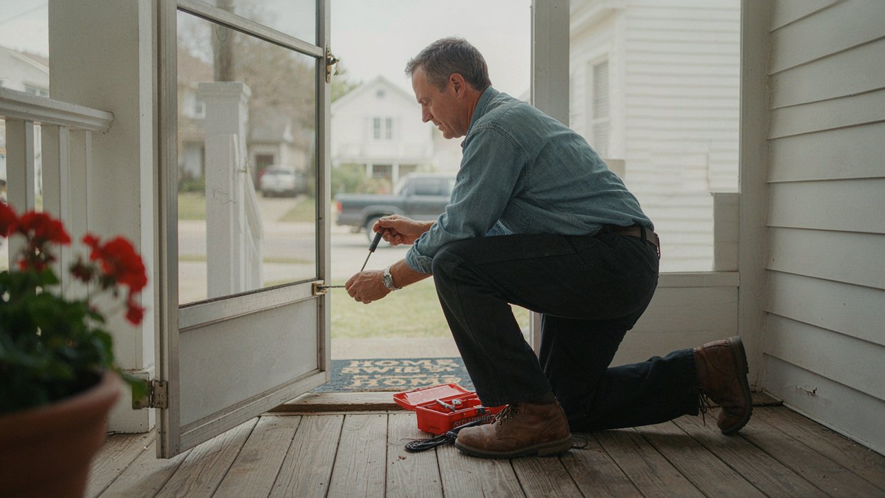 How to Repair a Screen Door